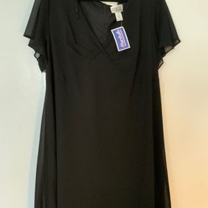 Simple black dress